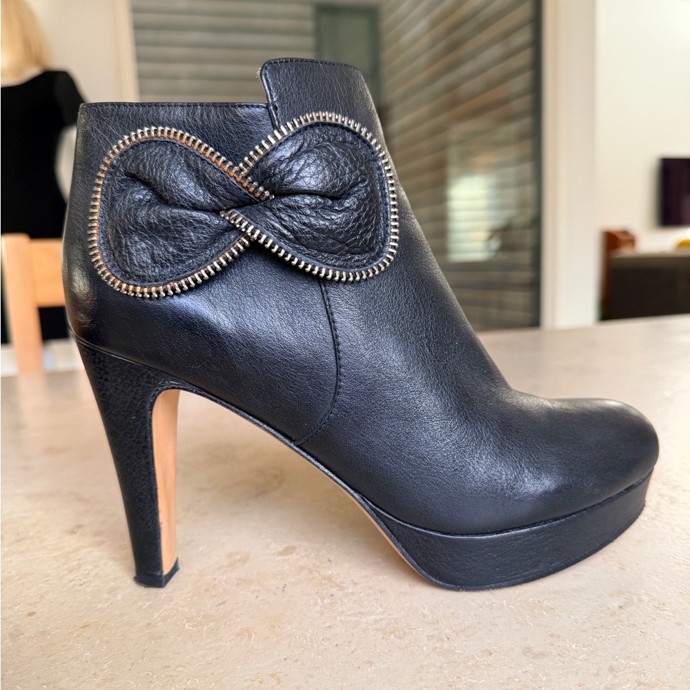 See by Chloe Platform Ankle Boots 8.5